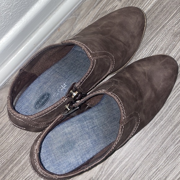 Dr. Scholl's Women's Codi Dark Brown Ankle-High Synthetic Boot - Picture 3 of 6